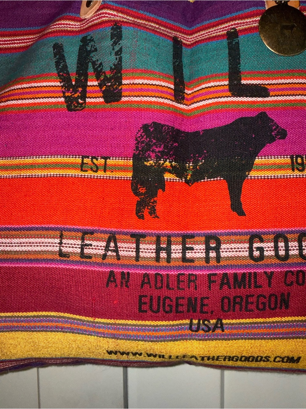 Will Leather Goods tote - Picture 4 of 6